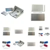 Haczyki Rails moda męska aluminium mini gotówka klips Slim Portfel tożsamość Identyfikator karty kredytowej MTI Kolor Akcesoria za5779 Drop d dhpvw