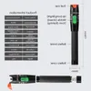 Freeshipping Laser 30MW/20MW/10MW/5KM Visual Fault Locator Fiber Optic Cable Tester 10-30Km Range VFL AUA-30 Tqqte