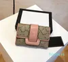 2023 designer de luxo carteira feminina carteira mini moeda bolsa moda cartões saco casual embreagem titular do cartão de crédito titular do cartão de visita