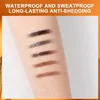 Wenkbrauwversterkers 1PC Wenkbrauwpotlood Waterdicht Wenkbrauwpotlood Natuurlijk Langdurig Professioneel Cosmetisch Wenkbrauwen Make-up Wenkbrauw Tattoo Tint Pen 231113