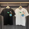 Tasarım Erkek T Gömlek Baskı Geometri Tarzı Lüks Tees Yaz Kadın Üstleri Pamuk Kısa Kollu Çekme Önleyici Polos Büyük Boy Giyim 5XL