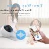 Freeshipping Dome IP Camera 1080p Tuya SmartLife aplikacja bezprzewodowa Wi -Fi Security Home Surveillance CCTV Camera Smart Powiadomienie Ghjoi