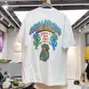 Tshirts pour hommes Creative Bear Fun Cartoon Imprimé rond Cound Loose Loose Short Tshirt Fashion 230414