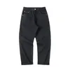 Men s Jeans Hipster men s black jeans men plus size loose straight leg pants 231113