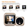 2,4 tum Visual Doorbell I5 135 graders vidvinkel Intelligent Cat's Eye Camera Support för videoinspelning Take Photo