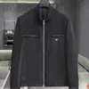 Jackets Designer Jacket Men Jacket Menções Business Casual Cardigan Coat Classic Inverted Triangle Solid Color Zipper 0g0m