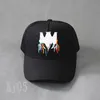 Berretto da baseball di design bianco di moda cappello da spiaggia di lusso lettera multicolore ricamo fantasia mens cappello creativo sport cappelli da camionista traspiranti 2023