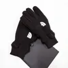 Mode kvinnors brevhandskar för vinter höst kashmir mantens handskar med härlig utomhussport varma vinterhandskar fem fingrar handskar