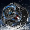 Zegarek Sanda 3132 Luksusowe zegarki wojskowe Waterbroof Waterproof Sport Watch Zegarek dla mężczyzn dla mężczyzn Clock Relogio