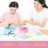 Wrap prezent 200PCS DIY rzemiosło origami papierowe ręczne rzemiosło papierowe papiery materiałowe