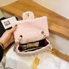 Nouveau sac de créateur rose, beau au cœur, sac à main de créateur luxueux, portefeuille, sac à bandoulière pour femmes
