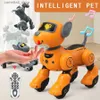 Animaux électriques/RC Robot télécommandé intelligent pour enfants Jouets Enfants Filles Garçons Animaux RC Électrique Danse Chien Détection Machine Robotique Puzzle Animaux Q231114