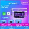 IPS 화면 8 코어 2 DIN 안드로이드 자동차 비디오 라디오 GPS 용 Avalon 2006-2010 헤드 장치 Bluetooth Wi-Fi USB Easy Connect