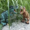 Electric/RC Animals Electric Toy Stor storlek Walking Spray Lay Eggs Dinosaur Robot With Light Sound Mechanical Dinosaurs Model Toy 230414