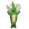 Costumes de mascotte de homard bleu vert mignon