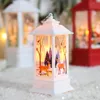 Décorations de Noël Santa Lantern Wind Lights Joyeux Décoration pour la maison Natal Navidad Ornements de Noël Cadeaux Année 2023 231113