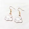 Boucles d'oreilles pendantes mignonnes et fraîches carotte dessin animé étudiant ami cadeau bijoux