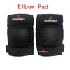 Elbow Knee Pads Professional High Quality Thicken 2pcs Ski Snowboard Roller Skating Thicken Knee Guard Elbow Protector Brace Pad Black S M L 231113