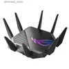 Routery ASUS GT-AXE11000 ROG Rapture Tri-Band Wi-Fi 6E 802.11AX Router Gaming Nowy 6 GHz Band 2,5G port WAN/LAN PS5 Kompatybilny VPN Fusion Q231114
