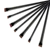 Makeup Tools 12st bladborstar vinklade tunna ögonbrynen platt fin eyeliner professionell foder brow skönhet smink verktyg 230413