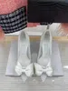 Sapatos sociais, sandálias femininas da moda com suspensórios g, sapatos Pump Aria, com malha colorida e padrões brilhantes de cristal 35-41