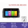 Auto Multimedia Player Touchscreen Video Autoradio Stereo Video GPS WiFi Autoradio Android für TOYOTA BB 2005-2016