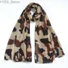 Halsdukar utomhus Khaki Woodland Camouflage Scarves Multifunction Military Face Veil Sniper Neck Wrap Men Handing Tactical Scarves YG597 YQ231114