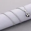 Catene Trend Creativo Coppa del mondo di calcio Ciondolo Collana da uomo Personalità regolabile Moda Acciaio inossidabile