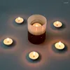 Bottles 8pcs/pack Cup Design Glass Candle Holder Wedding Prop Home Decoration Family Gatherings Candlelit Dinner