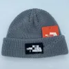 Beanie North Designer Faced Hat Originele kwaliteit Luxe Herfst- en Wintertij Verhuurder Hoed Korte Stijl Guapi Hoed Heren Ruffian Gebreide Muts Warme Wollen Muts Letter