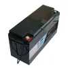 24V 200AH LITIUM IRRON BATTERI 5120WH LIFEPO4 Batteri med inbyggd BMS Max. 5120W Load Power Perfekt för Home Backup RV