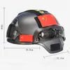 Skidhjälmar Children Youth Army Fans Outdoor Children's Tactical Protective Helmet Paintball WarGame Airsoft CS Fast 231113