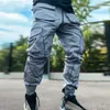 Qnpqyx new Mens Hip-Hop пробегают грузовые брюки модные мужские бегущие бегун