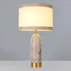 Bordslampor Nordic Led Stone Glass Lampe de Bureau Deco Maison Abajur Mesa Matsalslampa