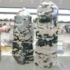 Decorative Figurines Natural Fisheye Ocean Jasper Column Sea Jade Crystal Stones And Minerals Large Tower Living Room Design Feng