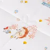 Couettes en fibre de velours pour enfants, couette en pur coton, motif de dessin animé, plumes