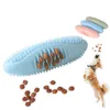 Brinquedo para animais de estimação, bastão de limpeza de dentes resistente à mordida, tpr, treinamento de cães, vazamento, brinquedo de mordida, escova de dentes para cães, 5 jogos/peça