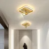 Ceiling Lights Decorative Light Luxury Modern Hallway Lighting Led Lamp Glass