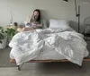 Conjuntos de roupas de cama impressão reativa 4pcs Comfter Japão estilo estudante de estudante Covet algodão lavado de algodão/lençol plano conjunto