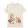 ファッションレディースTシャツラグジュアリーレター半袖シニアメンズサマーTシャツ品質通気性ピュアコットントッププラスサイズ