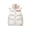 Gilet da donna di design Piumino con cappuccio Parka senza maniche Uomo Donna Originale PAXXX Home Lettera Cappotto opaco Autunno Inverno Slim Outwear Cappotti Capispalla impermeabile