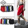 Mäns shorts basket shorts för män lösa sport shorts amerikanska bollbyxor snabbt torkning mesh sport fempunkt byxor sommar streetwear