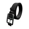 Belts Men Casual Waist Decoration Luxury Design Brand Pin Buckle Waistband Trouser Dress Leather Belt Thin Strap