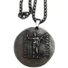 Pendanthalsband Vintage Ancient Coin Silver Plated Man / Women Jewelry P0047