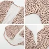 Women's Blouses 2023 Style Cardigan Women Leopard Shirt Ladies Loose Long Sleeve Blouse Top Fashion Clothes