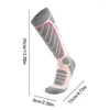 Chaussettes de sport pour hommes, épaisses, chaudes, respirantes, hautes, pour le snowboard, le froid, hiver