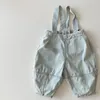 Salopette RiniLucia enfants enfant en bas âge garçons enfants solide salopette jarretelles pantalon décontracté velours côtelé bébé bavoir pantalon solide vêtements d'extérieur 230414