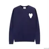 AM I Paris Amis Sweater Women Men Warm Sweat Amipais Streetwear Hop Casual Long Sleeve Amisweater Knitted Pull Coeur Heart Love Pattern HGAK