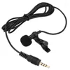 Mikrofoner kompakt lapelklippmikrofonplugg och använd spelhuvudset MIC 3,5 mm kabel
