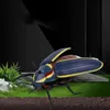 Electric/RC Animals Children's Remote Control Animal Firefly Creative Simulation Infrared Electric Firefly Children Funny Holiday Toy Gift Q231114